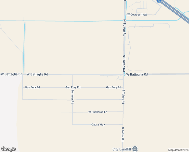map of restaurants, bars, coffee shops, grocery stores, and more near 5143 West Battaglia Drive in Casa Grande