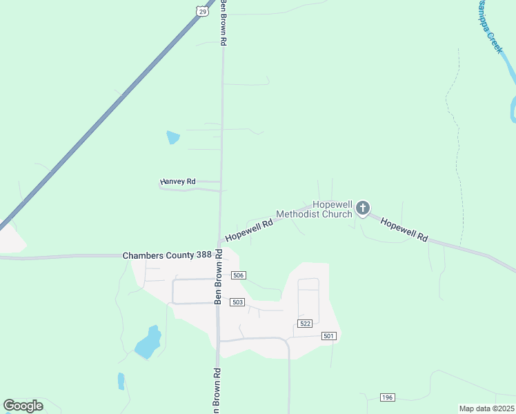 map of restaurants, bars, coffee shops, grocery stores, and more near 3382 Hopewell Road in Valley