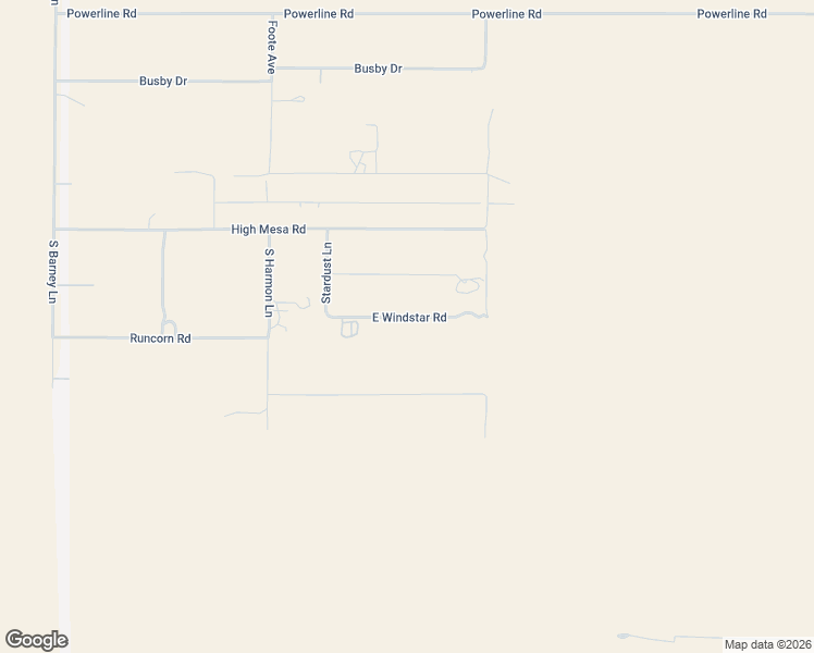 map of restaurants, bars, coffee shops, grocery stores, and more near 3821 East Windstar Road in Safford
