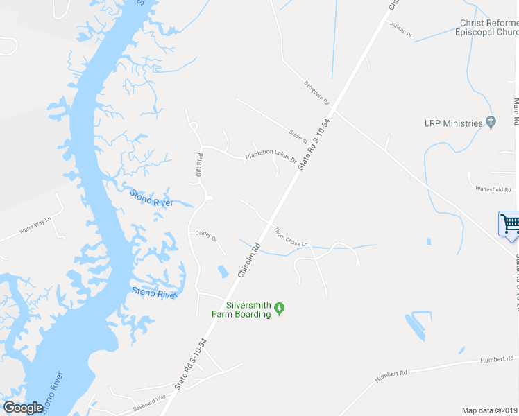 map of restaurants, bars, coffee shops, grocery stores, and more near 3915 Willow Pointe Lane in Johns Island