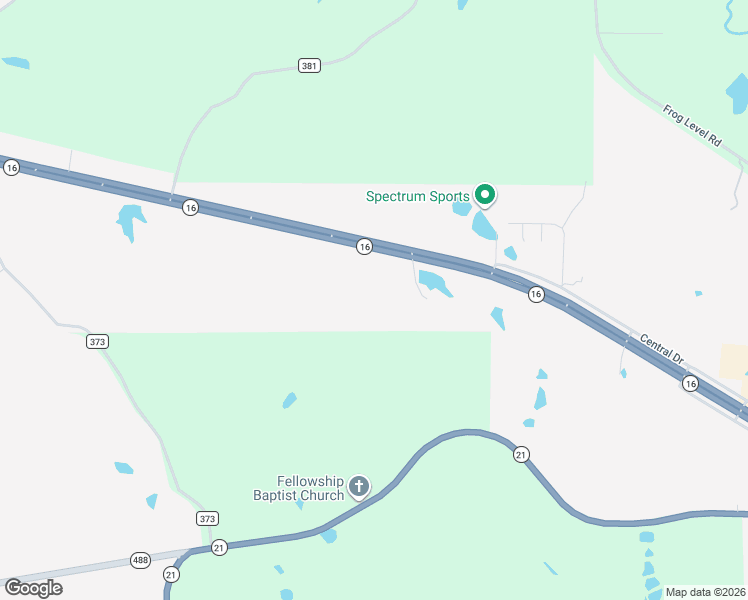 map of restaurants, bars, coffee shops, grocery stores, and more near Highway 16 in Philadelphia