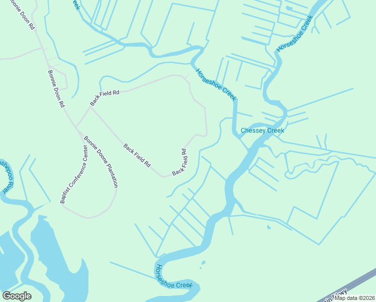 map of restaurants, bars, coffee shops, grocery stores, and more near 1083 Backfield Road in Walterboro