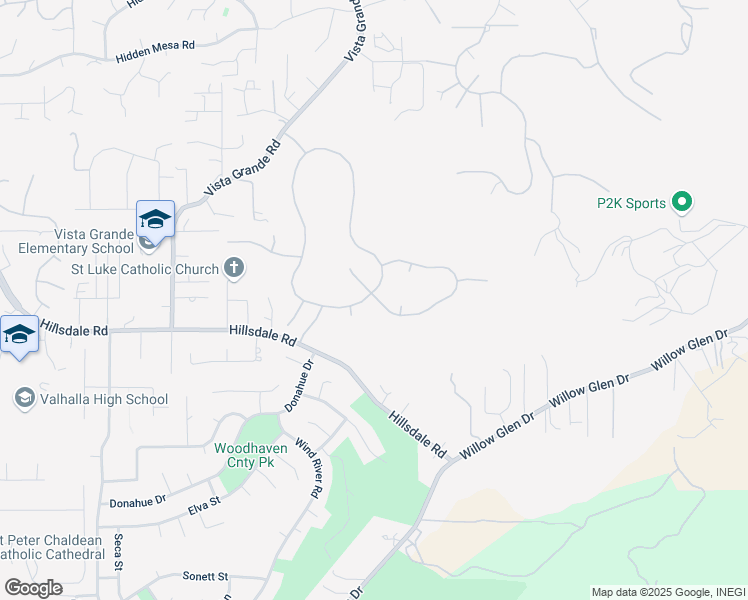 map of restaurants, bars, coffee shops, grocery stores, and more near 1903 Wisteria Court in El Cajon