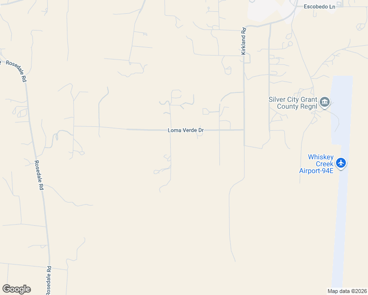 map of restaurants, bars, coffee shops, grocery stores, and more near 31 Acorn Drive in Silver City