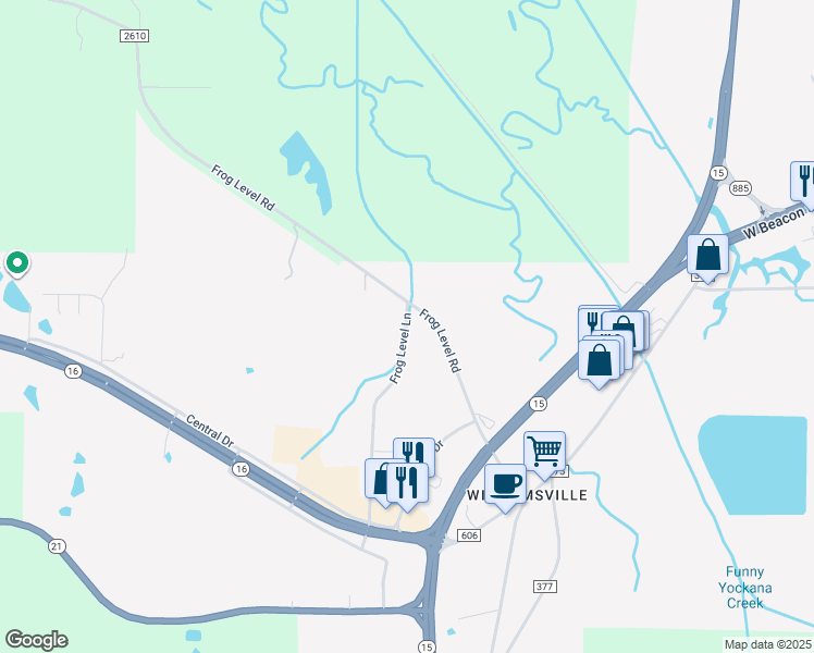 map of restaurants, bars, coffee shops, grocery stores, and more near 1060-1064 Frog Level Road in Philadelphia