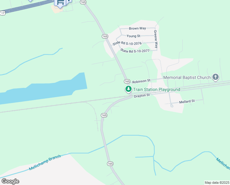 map of restaurants, bars, coffee shops, grocery stores, and more near 5775 South Carolina 165 in Ravenel