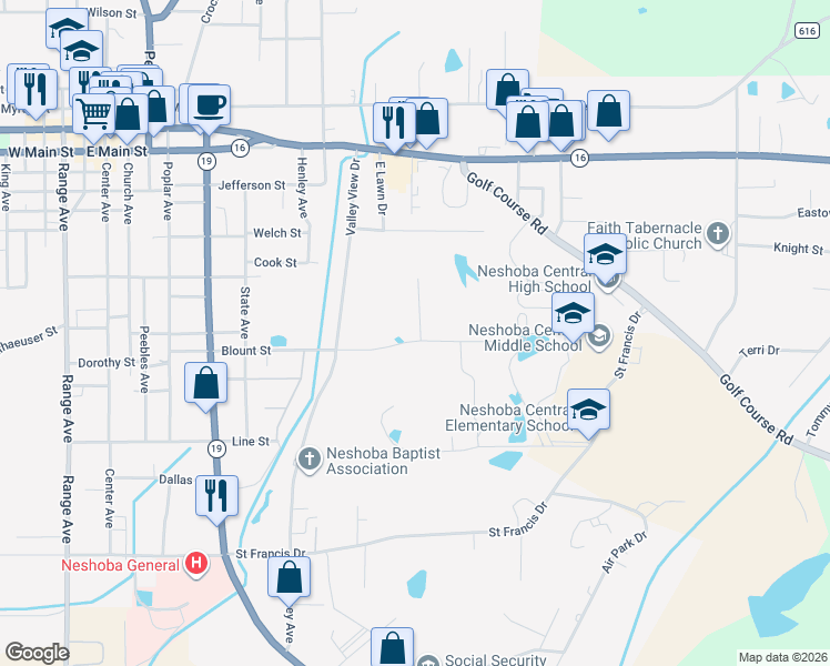 map of restaurants, bars, coffee shops, grocery stores, and more near 527 Blount Street in Philadelphia