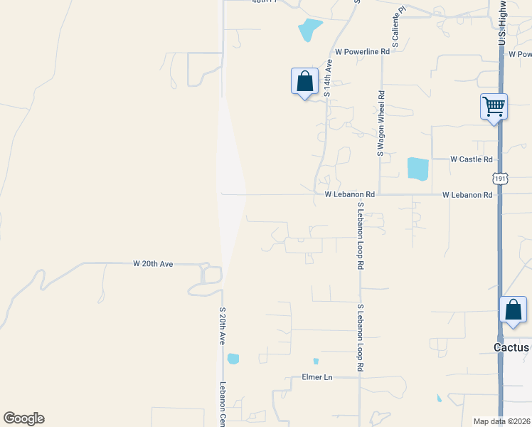 map of restaurants, bars, coffee shops, grocery stores, and more near 1852 Ann's Ranch Road in Safford