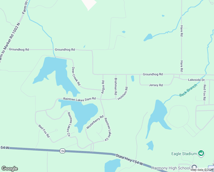 map of restaurants, bars, coffee shops, grocery stores, and more near 188 Angus Road in Big Sandy