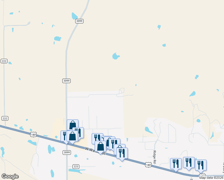 map of restaurants, bars, coffee shops, grocery stores, and more near Northglen Road in Breckenridge