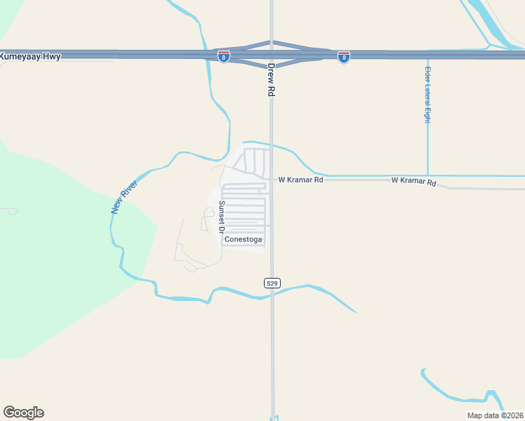 map of restaurants, bars, coffee shops, grocery stores, and more near 1571-1599 Drew Road in El Centro