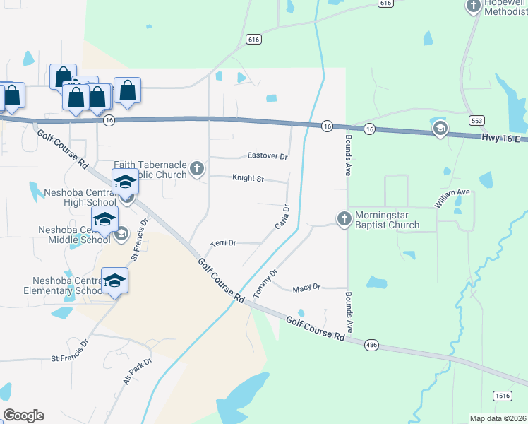 map of restaurants, bars, coffee shops, grocery stores, and more near 61-69 Shirley Drive in Philadelphia