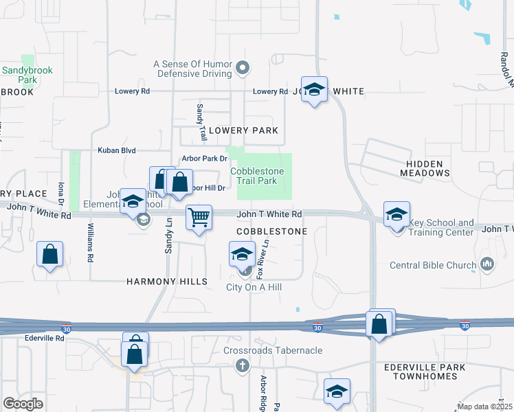 map of restaurants, bars, coffee shops, grocery stores, and more near 925 Morrison Drive in Fort Worth