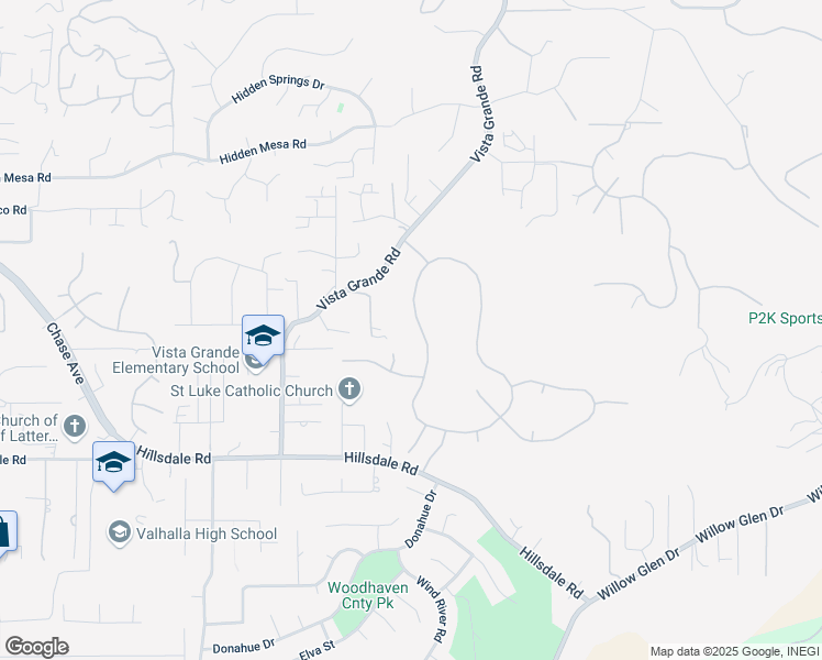 map of restaurants, bars, coffee shops, grocery stores, and more near 1720 Monarch Ridge Circle in El Cajon