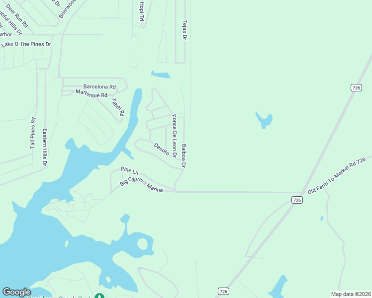 map of restaurants, bars, coffee shops, grocery stores, and more near 256 Balboa Drive in Jefferson