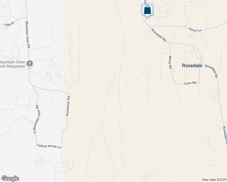 map of restaurants, bars, coffee shops, grocery stores, and more near 105 Country Road in Silver City
