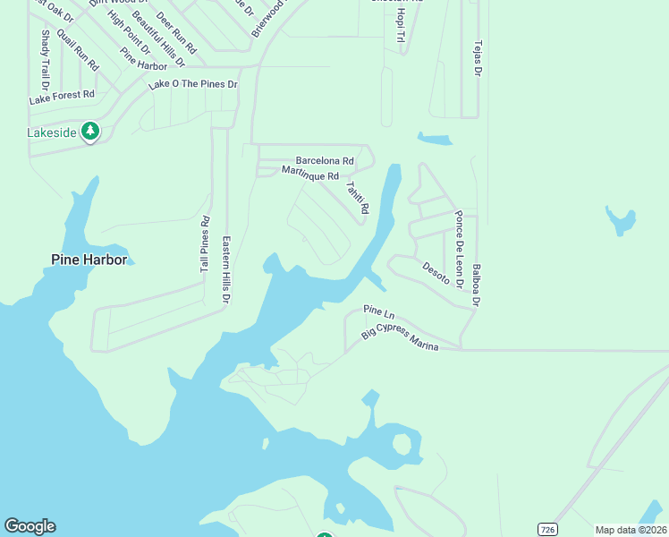 map of restaurants, bars, coffee shops, grocery stores, and more near 289 Acapulco Drive in Jefferson