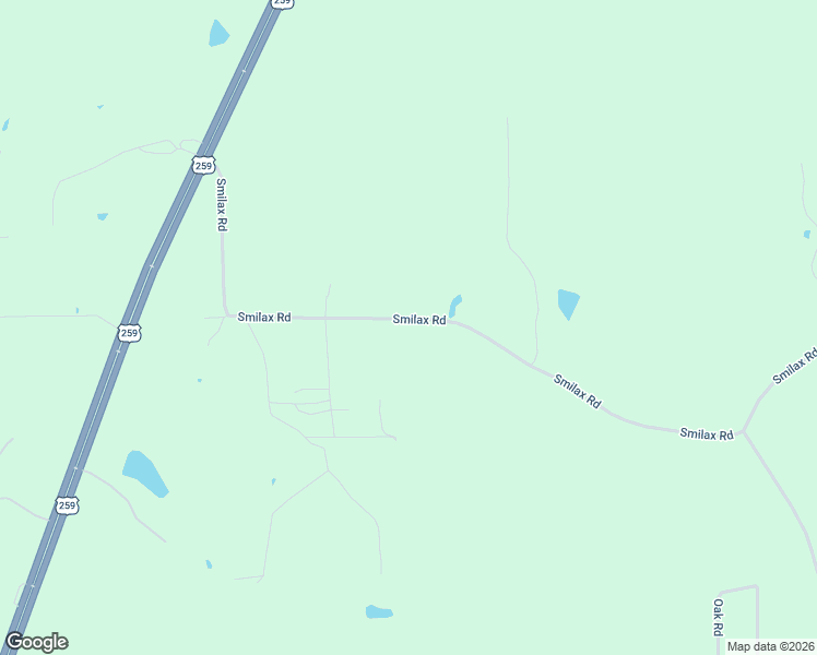 map of restaurants, bars, coffee shops, grocery stores, and more near 13089 Smilax Road in Diana