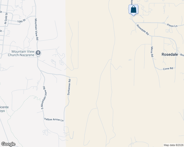 map of restaurants, bars, coffee shops, grocery stores, and more near in Silver City