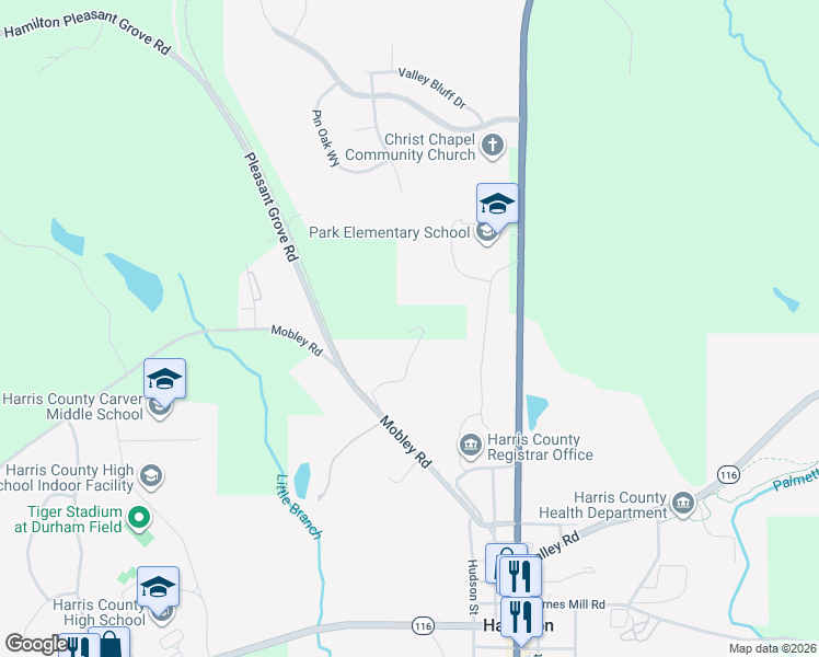 map of restaurants, bars, coffee shops, grocery stores, and more near 243 Young Lane in Hamilton
