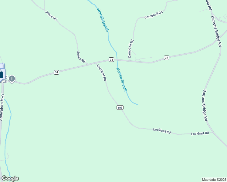 map of restaurants, bars, coffee shops, grocery stores, and more near 1062 Lockhart Road in Dadeville