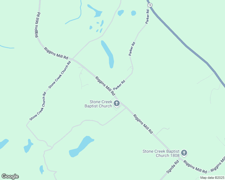 map of restaurants, bars, coffee shops, grocery stores, and more near 0 Parker Road in Dry Branch
