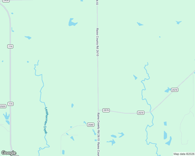 map of restaurants, bars, coffee shops, grocery stores, and more near 345-721 County Road 2610 in Alba