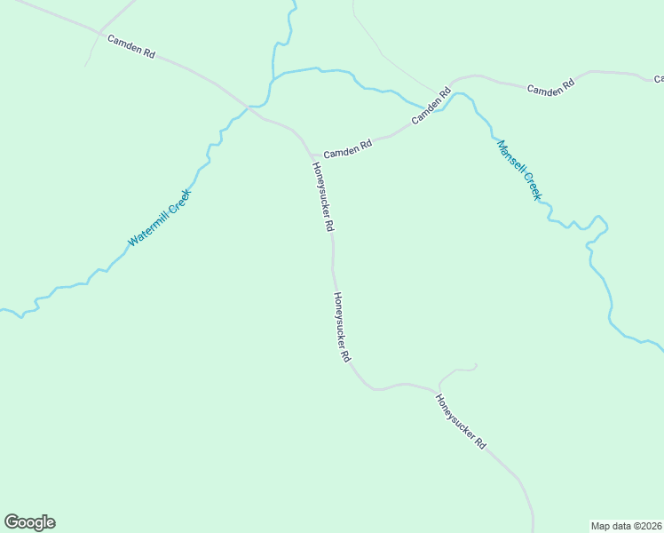 map of restaurants, bars, coffee shops, grocery stores, and more near 503 Honeysucker Road in Camden