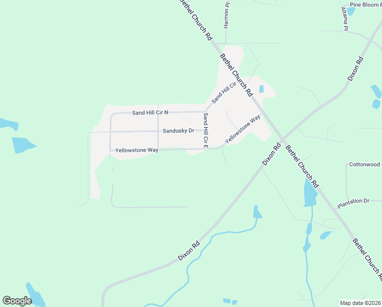 map of restaurants, bars, coffee shops, grocery stores, and more near 6499 Yellowstone Way in Lizella