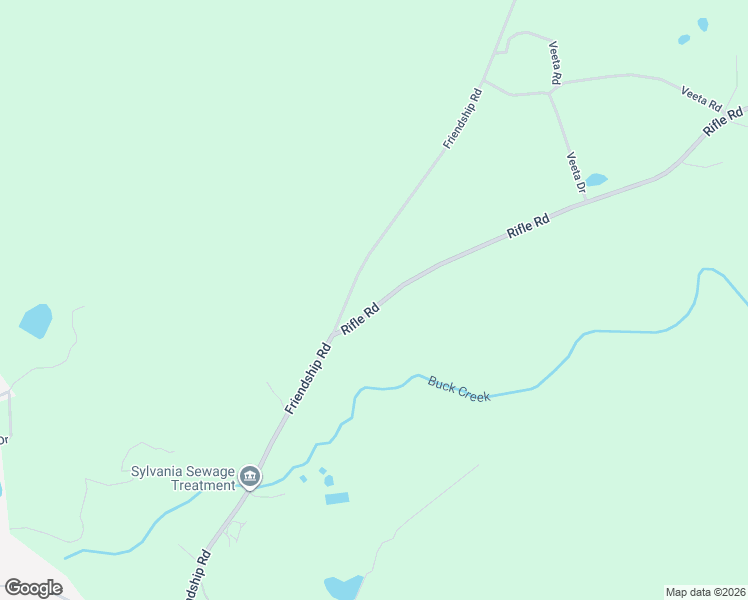 map of restaurants, bars, coffee shops, grocery stores, and more near 177 Rifle Road in Sylvania