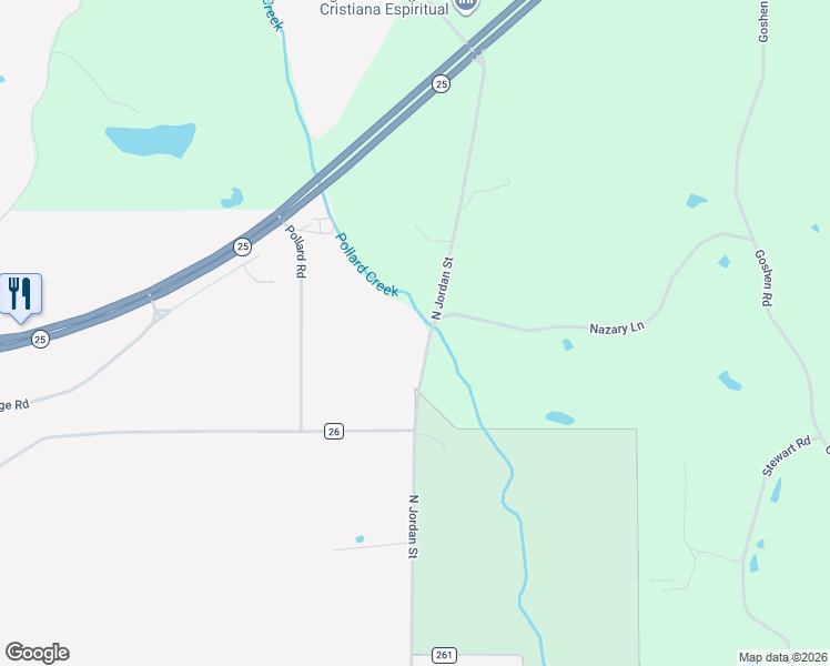 map of restaurants, bars, coffee shops, grocery stores, and more near 1204 North Jordan Street in Carthage