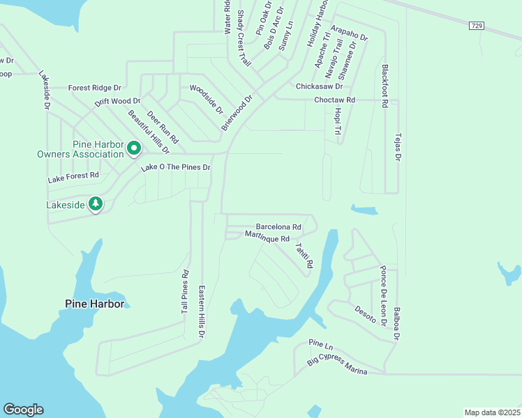 map of restaurants, bars, coffee shops, grocery stores, and more near 199 Tahiti Road in Jefferson