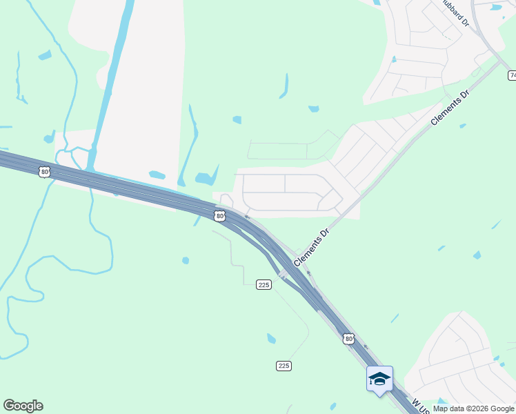 map of restaurants, bars, coffee shops, grocery stores, and more near West Us Highway 80 in Forney