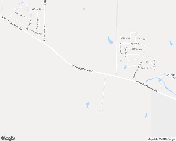 map of restaurants, bars, coffee shops, grocery stores, and more near 13125 White Settlement Road in Fort Worth