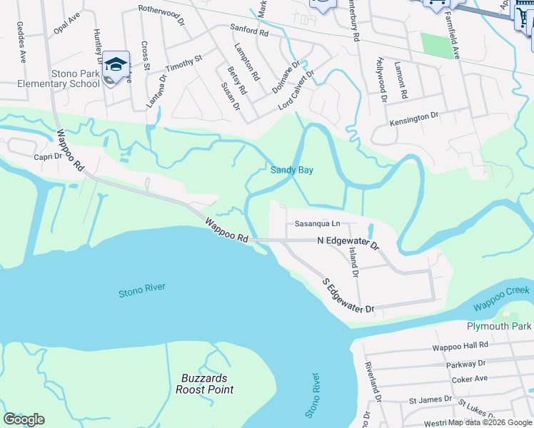 map of restaurants, bars, coffee shops, grocery stores, and more near 233 Norris Avenue in Charleston