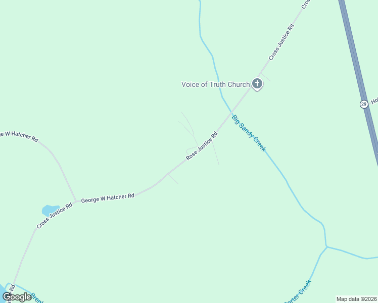 map of restaurants, bars, coffee shops, grocery stores, and more near 1154 Cross Justice Road in Irwinton