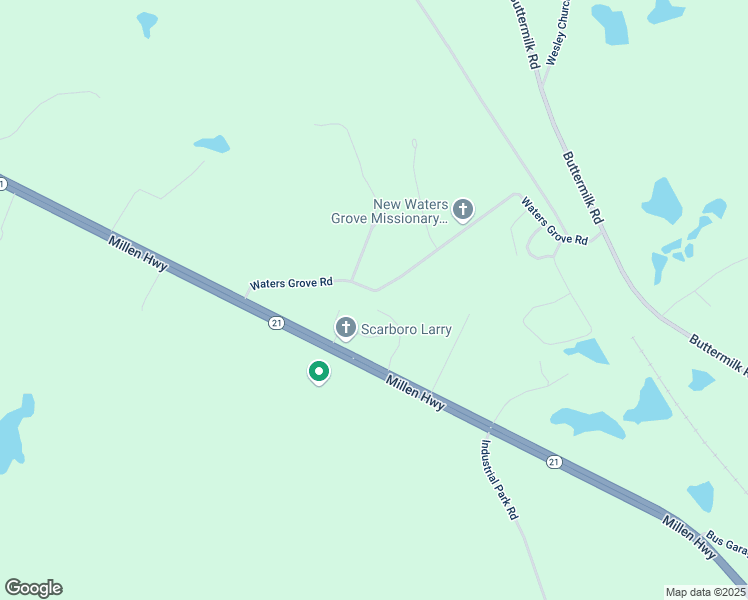 map of restaurants, bars, coffee shops, grocery stores, and more near 288 Waters Grove Road in Sylvania