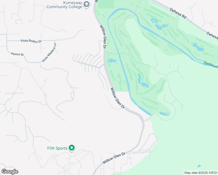 map of restaurants, bars, coffee shops, grocery stores, and more near 2863 Blackbush Lane in El Cajon