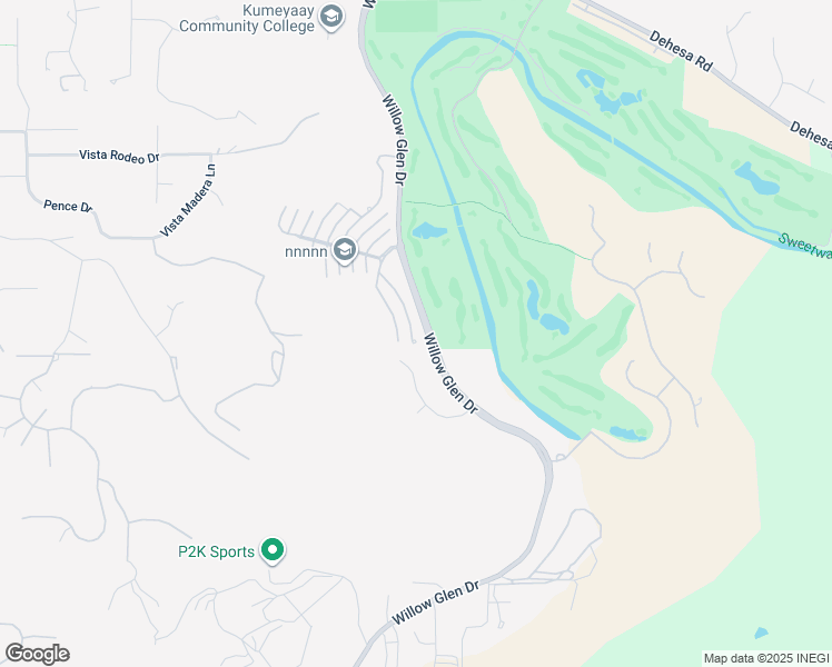 map of restaurants, bars, coffee shops, grocery stores, and more near 2863 Blackbush Lane in El Cajon
