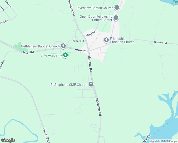 map of restaurants, bars, coffee shops, grocery stores, and more near 3016 Columbus Road in Valley