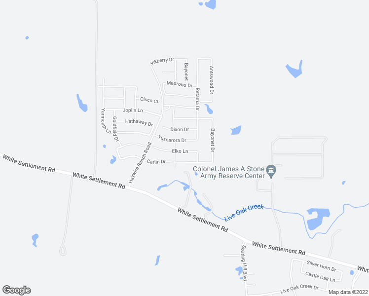 map of restaurants, bars, coffee shops, grocery stores, and more near 11716 Tuscarora Drive in Fort Worth