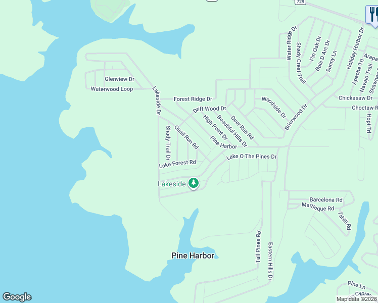 map of restaurants, bars, coffee shops, grocery stores, and more near 200 Dog Wood Drive in Jefferson