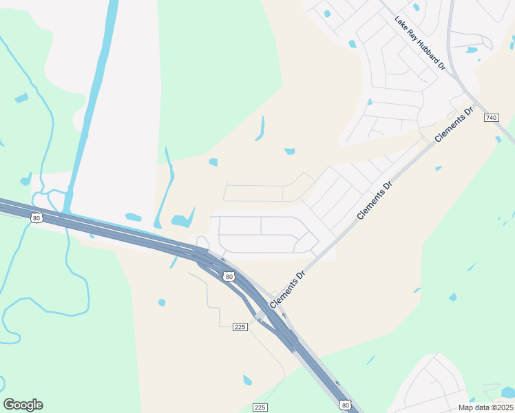 map of restaurants, bars, coffee shops, grocery stores, and more near 1252 Delmita Drive in Forney