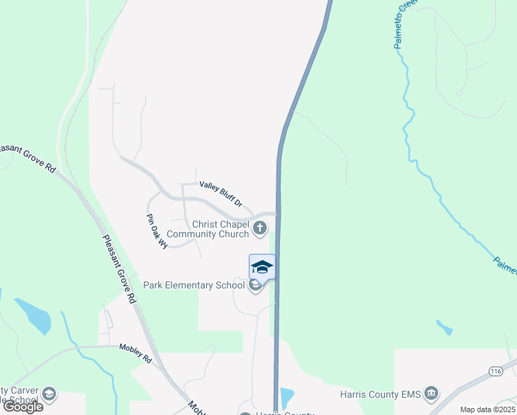 map of restaurants, bars, coffee shops, grocery stores, and more near 10 Valley Bluff Drive in Hamilton
