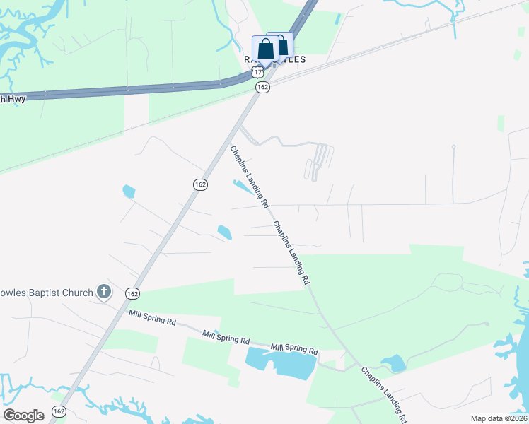 map of restaurants, bars, coffee shops, grocery stores, and more near 4405 Royal Harbor Road Exd in Meggett