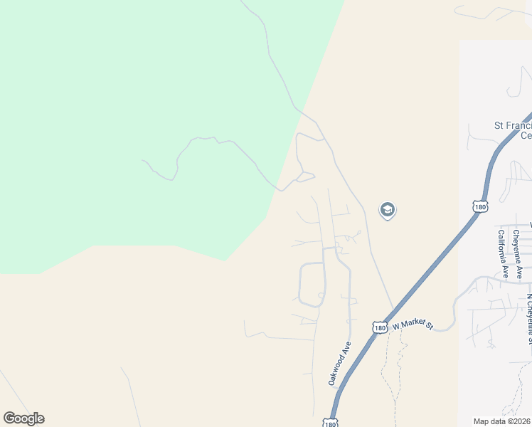 map of restaurants, bars, coffee shops, grocery stores, and more near 9 Maplewood Circle in Silver City