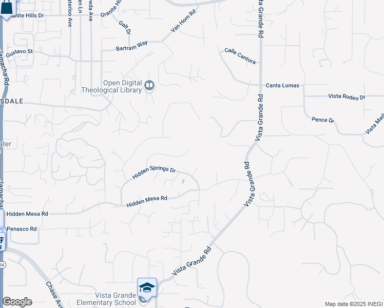 map of restaurants, bars, coffee shops, grocery stores, and more near 1302 Hidden Plateau Court in El Cajon