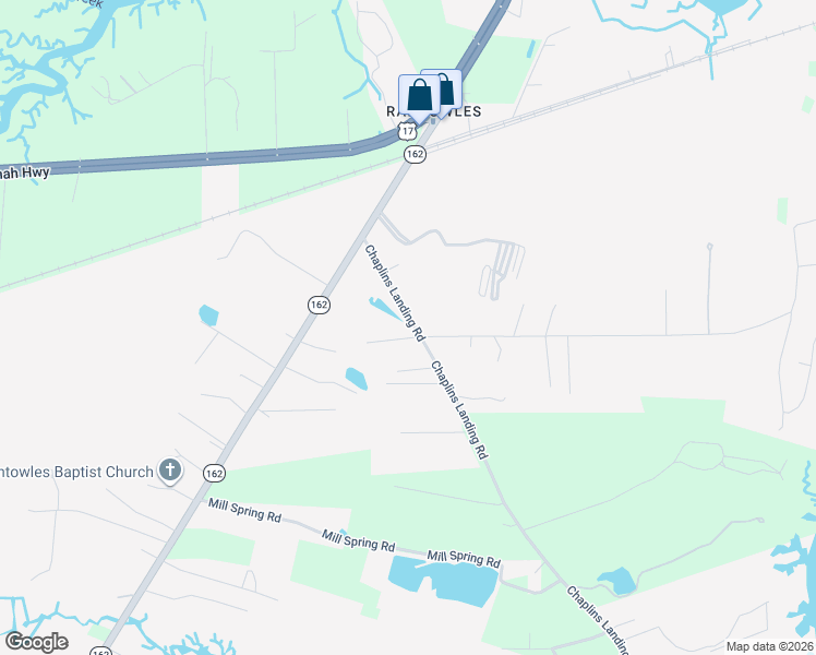 map of restaurants, bars, coffee shops, grocery stores, and more near 4405 Royal Harbor Road Exd in Meggett