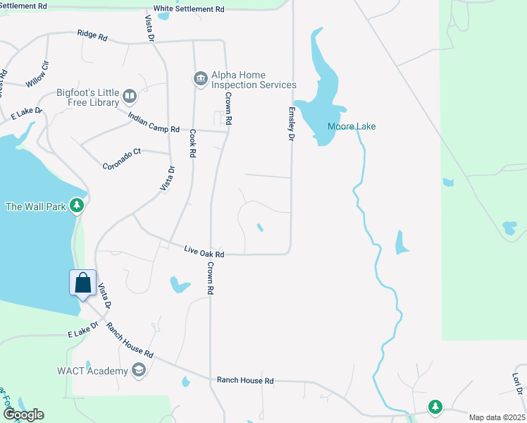 map of restaurants, bars, coffee shops, grocery stores, and more near 330 Buena Vista Drive in Willow Park