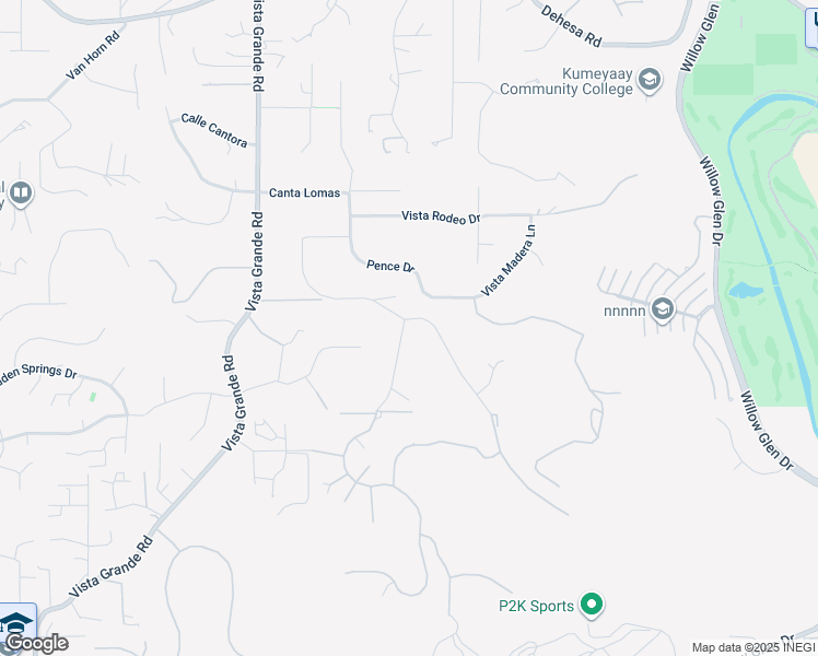 map of restaurants, bars, coffee shops, grocery stores, and more near 1223 Burris Drive in El Cajon